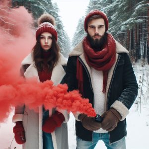 Цветной дым