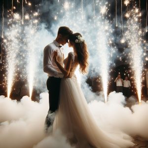 Тяжелый дым + Холодные фонтаны на свадьбу дешевле