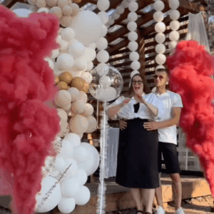 КРАСНАЯ дымовая мина-вспышка купить в минске недорого