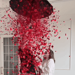 волшебный зонт с конфетти заказать в минске недорого