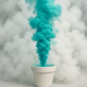 Цветной дым Бирюзовый терочный (45 секунд) купить в Минске и с доставкой по Беларуси