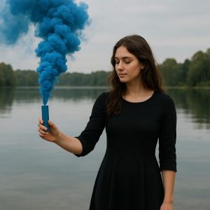 Цветной дым Синий терочный (45 секунд) купить в Минске и с доставкой по Беларуси