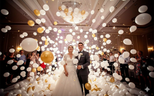 Фейерверк из воздушных шариков в Минске недорого