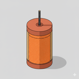 Дымовая мина (вспышка). Как это работает?