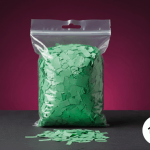 конфетти бумажное прямоугольное зеленой 1 кг купить в минске и с доставкой по Беларуси недорого