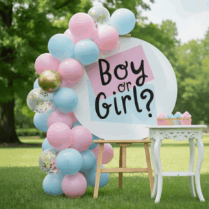 Фотозона Бенто на Gender Party (с доставкой и установкой по Минску) недорого
