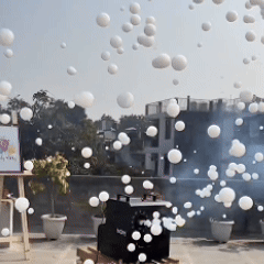 Пузыри с дымом на свадьбу и праздник аренда в минске недорого